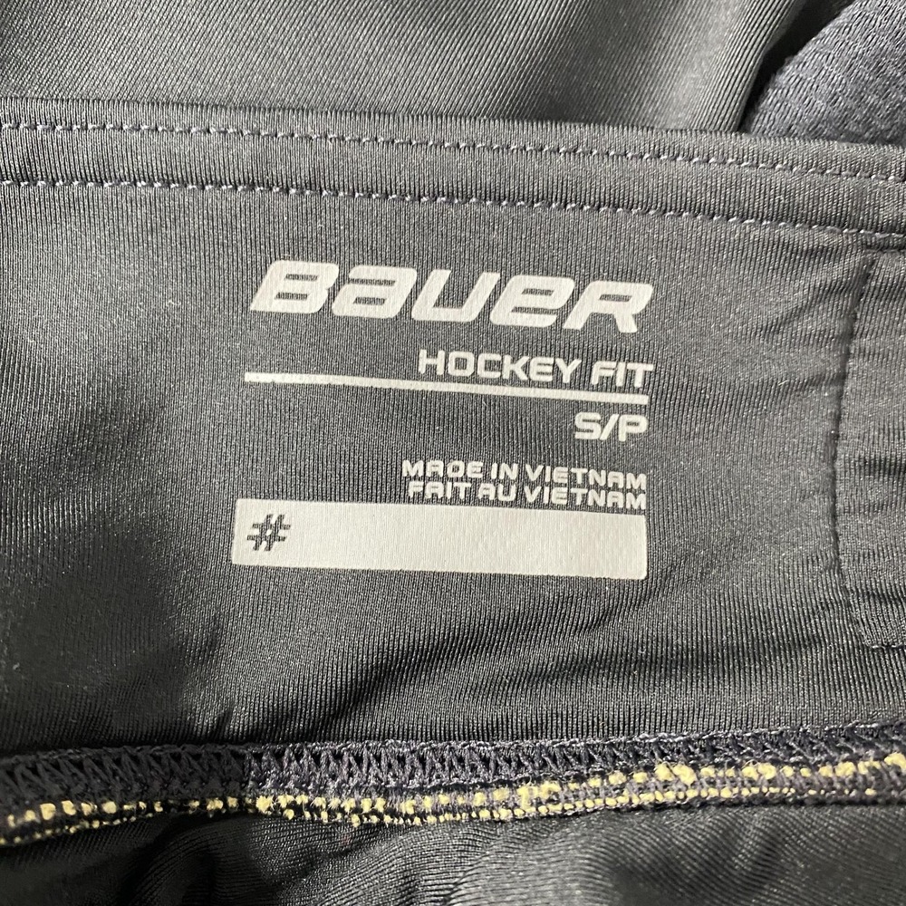Bauer Neck Protect Shirt Mens Small Black Aramid Fiber Cut Resistant HockeyGuard - Picture 10 of 14